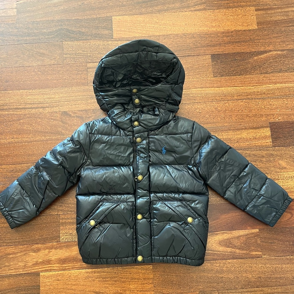 Polo by Ralph Lauren Kids Black Puffer Jacket